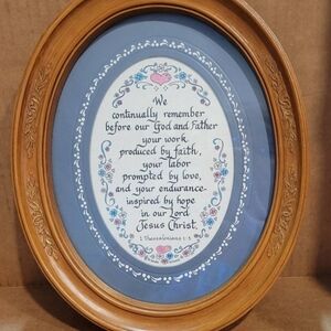 Home Interior-Linda Boswell 'We Continually Remember Before Our God' Picture